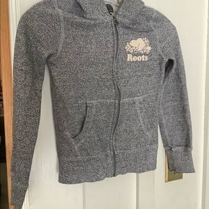 Roots Size 8 Zip Hoodie